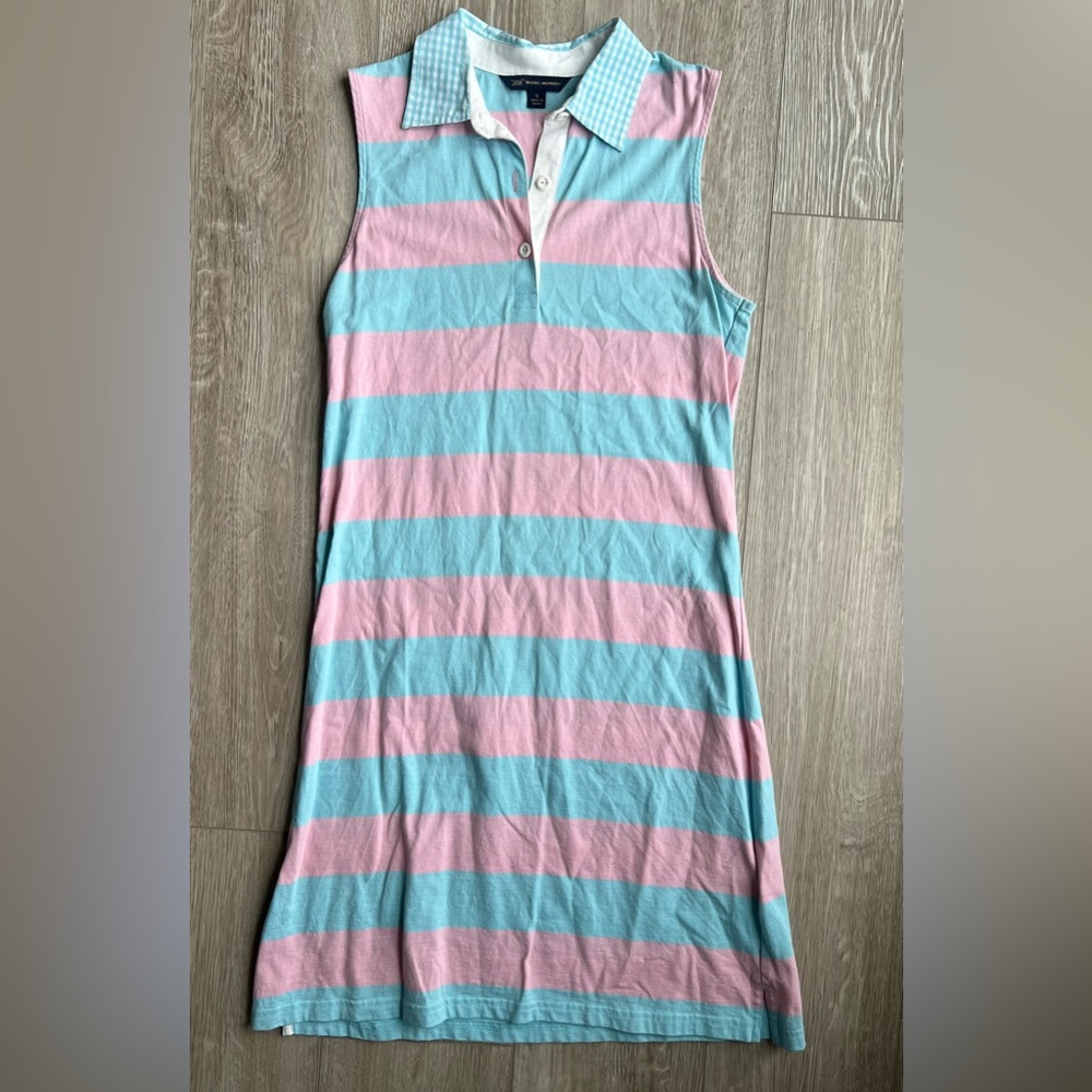 Brooks Brothers Polo Shirt Dress size 6 Preppy Beach